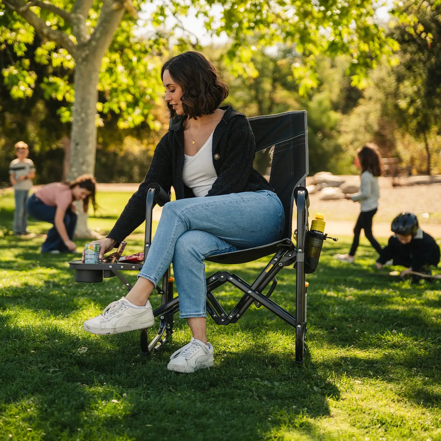 Stowaway Rocker™ with Side Table